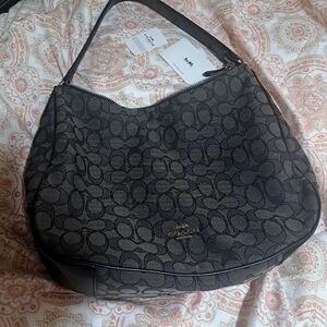 Coach bag, smoke,grey black.